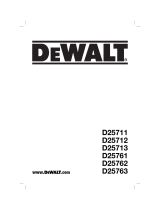 DeWalt D25761K ユーザーマニュアル