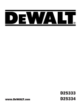 DeWalt D25334K ユーザーマニュアル