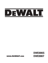 DeWalt DWE886T ユーザーマニュアル