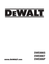 DeWalt DWE886T ユーザーマニュアル