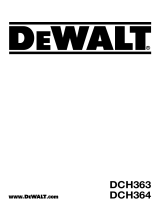 DeWalt DCH364 ユーザーマニュアル