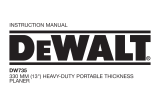 DeWalt DW735 ユーザーマニュアル