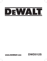 DeWalt DWD012 ユーザーマニュアル