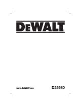 DeWalt D25580K ユーザーマニュアル