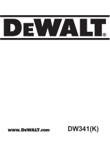 DeWalt DW341K ユーザーマニュアル