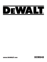 DeWalt DCM848 ユーザーマニュアル