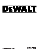 DeWalt DWE7492 ユーザーマニュアル