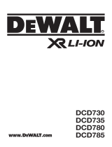 DeWalt DCD780 ユーザーマニュアル