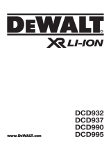 DeWalt DCD995 ユーザーマニュアル