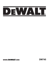 DeWalt DW745 ユーザーマニュアル