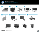 HP ZR2740w 27-inch LED Backlit IPS Monitor インストールガイド