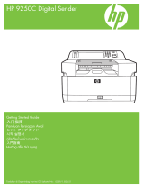 HP 9250C DIGITAL SENDER クイックスタートガイド