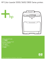 HP Color LaserJet 3800 Printer series クイックスタートガイド