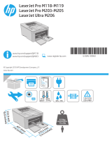 HP LaserJet Pro M203 Printer series リファレンスガイド