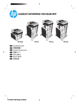 HP LaserJet Enterprise 700 color MFP M775 series インストールガイド