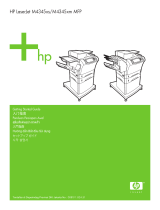 HP LaserJet M4345 Multifunction Printer series クイックスタートガイド