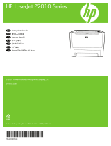 HP LaserJet P2010 Printer series クイックスタートガイド