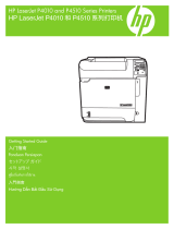 HP LaserJet P4015 Printer series クイックスタートガイド