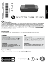 HP Deskjet 1000 Printer series - J110 リファレンスガイド