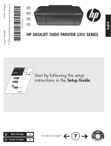 HP Deskjet 3000 Printer series - J310 リファレンスガイド