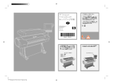 HP DesignJet T1120 HD Multifunction Printer series Assembly Instructions