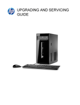 HP 120-000 Desktop PC series ユーザーマニュアル