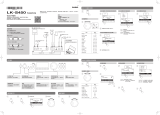 Casio LK-S450 クイックスタートガイド