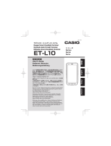 Casio ET-L10 取扱説明書