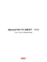 Huawei Speed Wi-Fi NEXT W06_UQ 取扱説明書