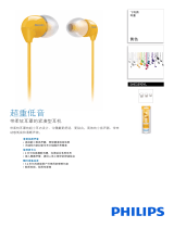 Philips SHE3590YL/10 Product Datasheet