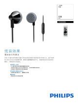 Philips SHE2005BK/00 Product Datasheet