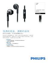 Philips SHE3205BK/00 Product Datasheet