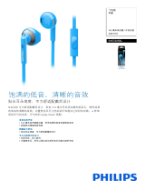 Philips SHE3205BL/00 Product Datasheet