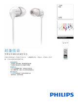 Philips SHE3590WT/98 Product Datasheet