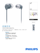 Philips SHE3590GY/10 Product Datasheet