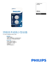 Philips CR2032P2L/40 Product Datasheet