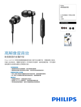 Philips SHE9105BK/00 Product Datasheet