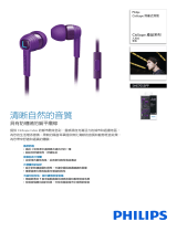 Philips SHE7055PP/00 Product Datasheet