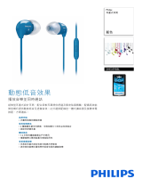 Philips SHE3595BL/00 Product Datasheet