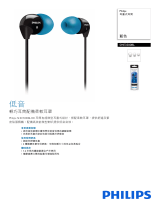 Philips SHE3500BL/00 Product Datasheet