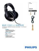 Philips SHP8500/97 Product Datasheet