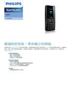 Philips CTX500BLK/40 Product Datasheet