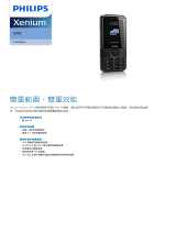 Philips CTX710BLK/40 Product Datasheet