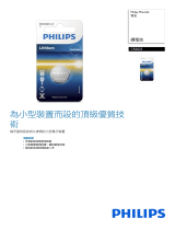 Philips CR2025/97 Product Datasheet