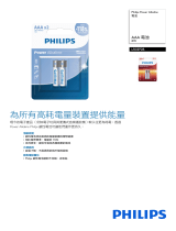 Philips LR03P2B/40 Product Datasheet