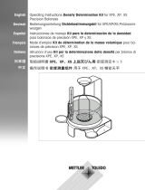 Mettler Toledo Density Determination Kit 取扱説明書