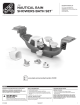 Step2 Nautical Rain Showers Bath Set™ Assembly Instructions