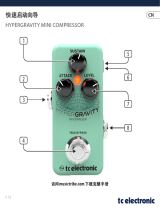 TC Electronic HYPERGRAVITY MINI COMPRESSOR クイックスタートガイド