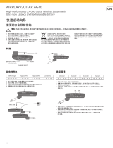 Behringer AIRPLAY GUITAR AG10 クイックスタートガイド