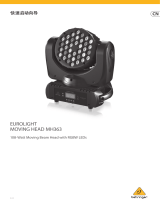 Behringer MOVING HEAD MH363 クイックスタートガイド